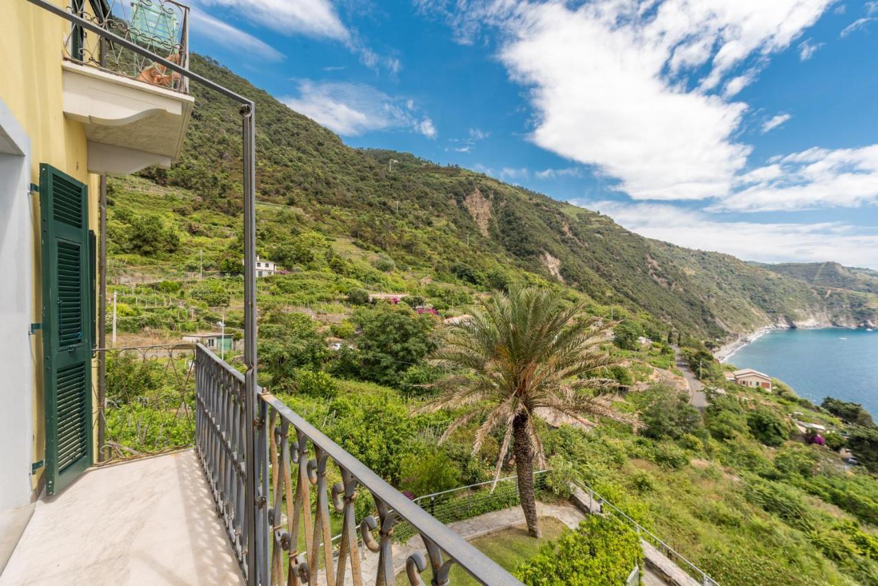 Salty Sky Flat , Terre Marine Lägenhet Corniglia Exteriör bild